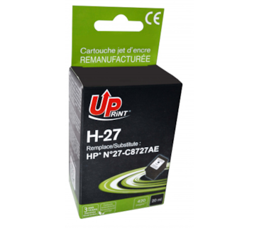 Tinteiro Compatível p/ HP DJ3320/3325 Nº27 - Preto (Uprint)